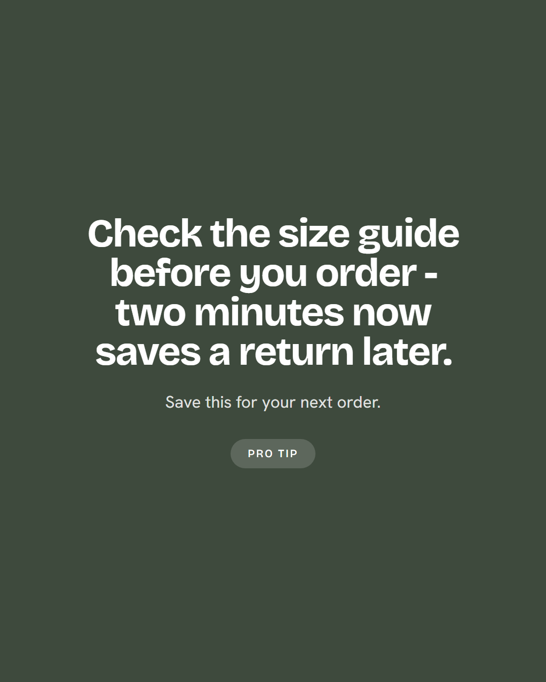 Generated example post: Add to basket is a form of self-care.