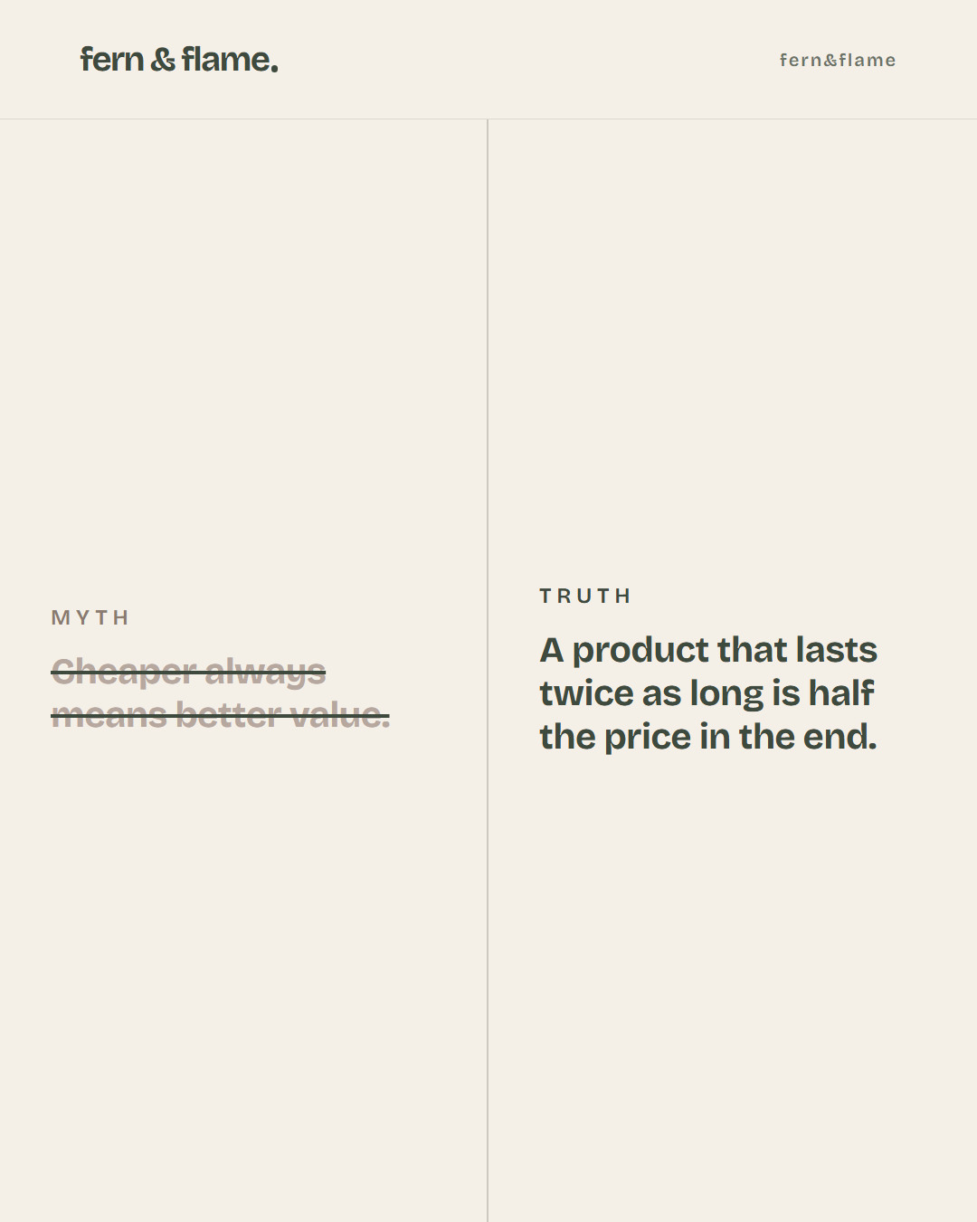 Generated example post: Check the size guide before you order - two minutes now saves a return later.