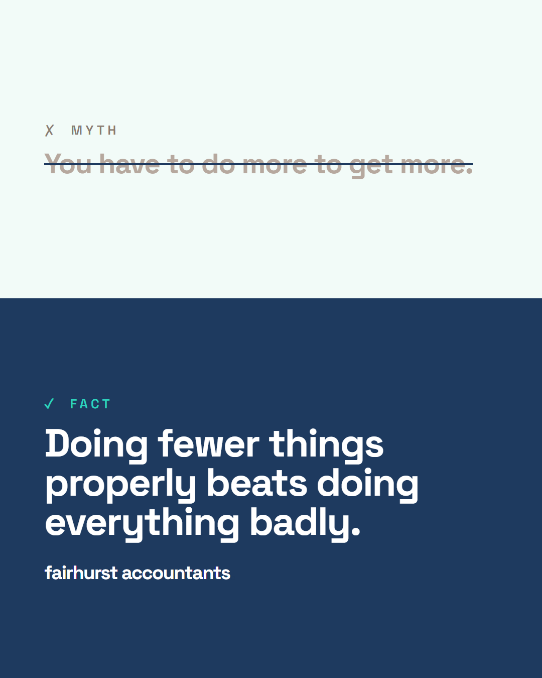 Generated example post: Sort it early or leave it to the deadline?